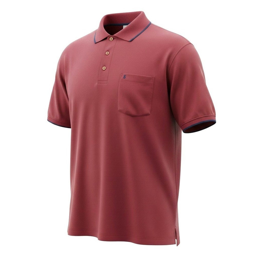 IZOD Polo Shirt Sz 3XLT Burgundy Red Short Sleeve Advantage Performance Golf